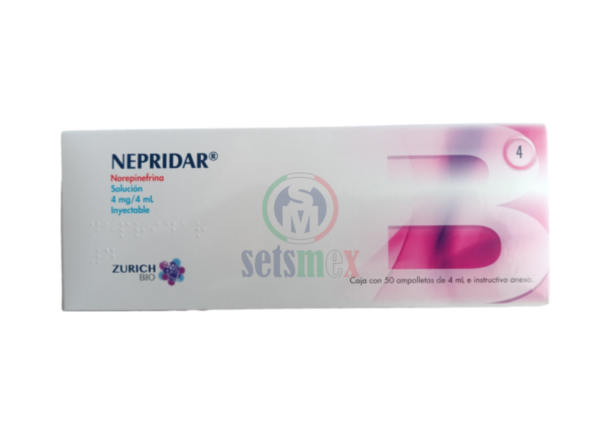 NOREPINEFRINA (NEPRIDAR)